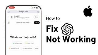 How to Fix ChatGPT Not Working on your Browser