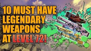 Borderlands 3 | 10 Must Have Legendary Weapons at Level 72 - Best Legendaries for End Game Builds