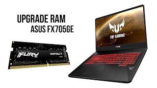 How to Upgrade RAM - Asus FX705GE