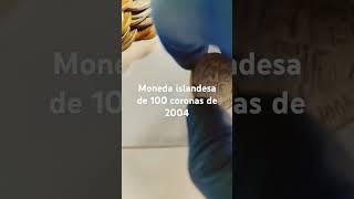 Moneda islandesa de 100 coronas de 2004