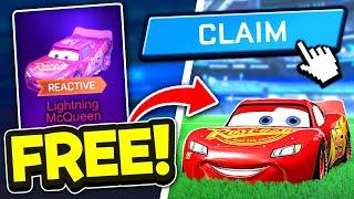 LIGHTNING MCQUEEN For FREE! In Season 16 (ROCKET LEAGUE)