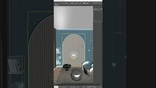 Как обрезать один объект по контуру другого? Boolean 3Ds Max #3dmodeling #tutorial3d #3dmax #3d