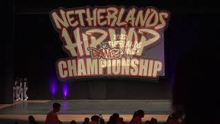 D-Pack JR. - Silver Medalist JV MegaCrew Division - Netherlands Hip Hop Dance Championship 2022