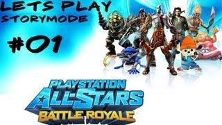 Let´s Play: Playstation All Stars Battle Royale # 01 Storymode: Kratos