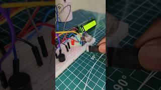 SMOKE DECETOR ALARM USING ARDUINO GSN CREATIONS #shorts #youtube #diy #smoke #alarm #experiment #led