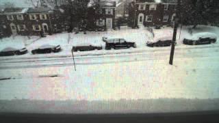 Drexel Hill Winter Storm | Snow Time Lapse