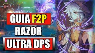 GUIA F2P Razor Ultra DPS | Genshin Impact