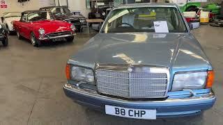 1989 MERCEDES 500 SEL AUTO | MATHEWSONS CLASSIC CARS | AUCTION: 25, 26 & 27 JUNE 2025