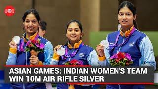 Asian Games: Indian women's team win 10m air rifle silver