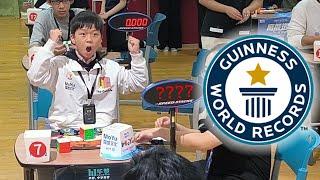 This kid is the world's FASTEST to solve a Rubik's cube! | Guinness World Records