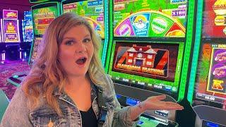 Huff N More Puff Mansion Bonus or Bust! (Las Vegas Slots)