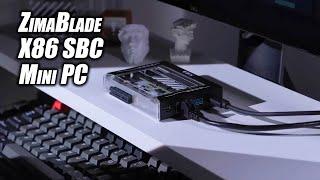 The Zimablade Is A Low-cost X86 SBC With A PCIe Slot & Retro Emu Support.