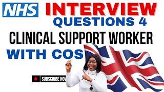 NHS Clinical Support Worker Interview Questions