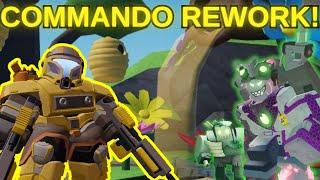 COMMANDO REWORK! IS IT OP? | Tower Defense Simulator