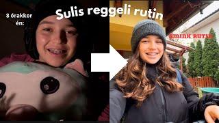 Reggeli rutinom egy iskolai napon | Vlogmas 3 nap