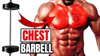 6 Barbell Chest Exercises| How To Build Bigger Chest? [Barbell Only]