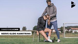 Knieverletzung im Frauenfußball: Nerve Glide Hamstring