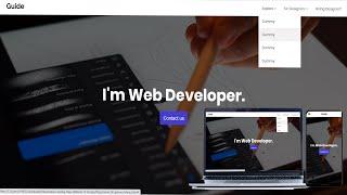 Responsive Landing Page Using HTML5 | CSS3 | Tutorial In Hindi | Responsive Website | Code4Education