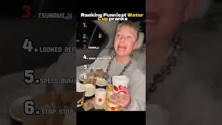 Ranking Funniest Water Cup pranks #watercup #funny #memes