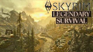 Skyrim Anniversary Edition: Legendary Difficulty Survival Mode Episode 2! (Survival Settings Mod)