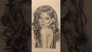 pov angels do exist… #art #artist #drawing #creative #sketch #portrait #actress #zendaya #shorts