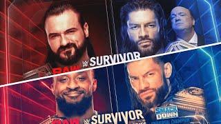 WWE Survivor Series 2020 & 2021 Highlights Comparison