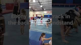 handstand flatback training