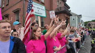 Karen Read Morning of The Verdict | ABC News Matt Gutman, Team Read, & Karen Read Walk Into Court
