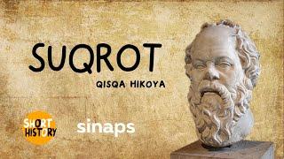 Buyuk yunon faylasufi va notigʻi — Suqrot / @sinapsuz +  @ShortHistory​