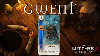 The Gwenter Monster Deck - Merchant of Novigrad, Location and Siege Tower Card - The Witcher 3