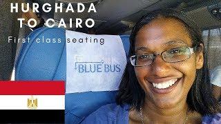 Blue Bus Hurghada to Cairo | first class seating