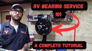 RV bearing repack, a complete tutorial.