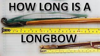 How to determine bow length based on draw length when making an English Longbow