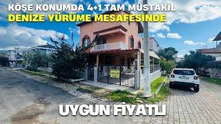 Akbük uslu Sitesi'nde 4 + 1 full eşyalı köşe konumda tam müstakil villa denize çok yakın