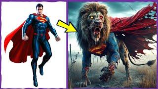 AVENGERS But LIONS ZOMBIES VENGERS All Characters (marvel & DC) 2024