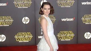 Daisy Ridley "Star Wars The Force Awakens" World Premiere