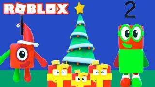 [FUNNY] Numberblocks CHRISTMAS GAME | Roblox