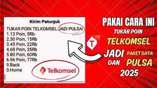 Cara Tukar Poin Telkomsel Jadi Paket Data Dan Pulsa  2025