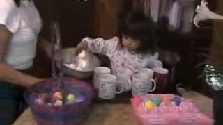 Anastasia Easter egg hunt 2007