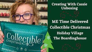 Unboxing the May 2023 Boardinghouse from ME Time Delivered | Collectible Christmas Holiday Village