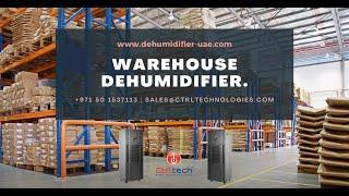 FSD warehouse dehumidifier.| Industrial Dehumidifier for warehouse. | Warehouse dehumidification.