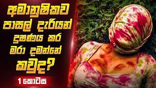 පාසල් දැරියන් දුෂණය කර මරා දමන ඝාතකයා | Sinhala Film Review | Film One