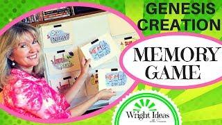 CREATION MEMORY GAME (GENESIS 1) Wright Ideas with Susan