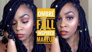 Ombré Fall Inspired Makeup  | Collab w/ Trice Tyme  | x_incredibleL