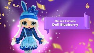 Doll Blueberry Mascot Costume