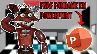 HICE UN FANGAME DE FNAF EN POWERPOINT (es una basura)