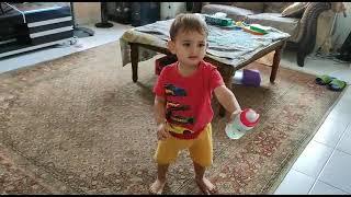 2 years old dance with classical music #simon#cute baby