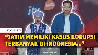 Luluk-Lukmanul Blak-blakan! Sebut Jatim Punya Kasus Korupsi Terbanyak saat Bicara Visi-Misi di Debat