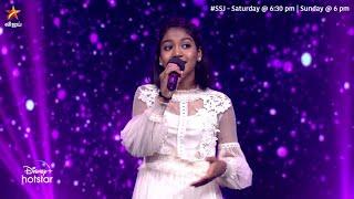 #Afina வின் குரலில் "கண்ண காட்டு போதும்"..  | Super Singer Junior 8