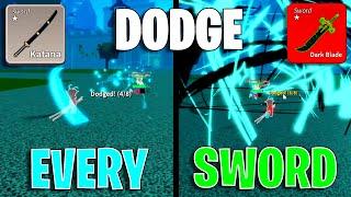 How to Dodge/Kentrick EVERY SWORD in Blox Fruits...